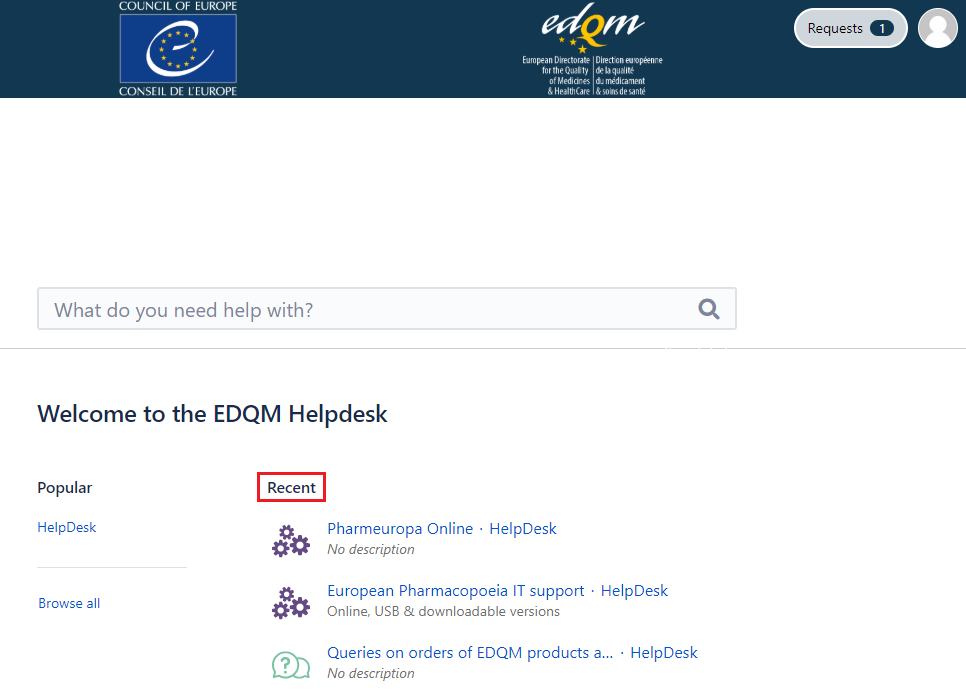 FAQs Home > EDQM HelpDesk User Manual > image2019-11-20_10-33-53.png
